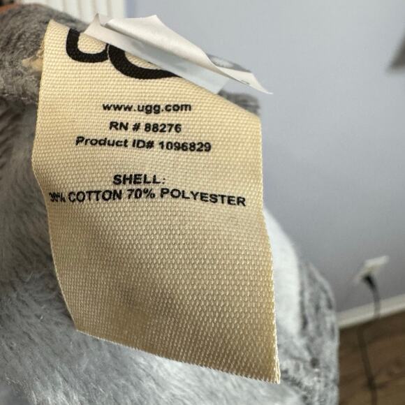 UGG Pichot Turtleneck Poncho Grey Heather Pockets Casual XS / S - Picture 11 of 12